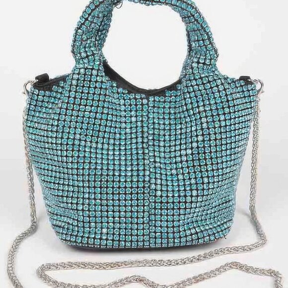 Ovesized Rhinestone Clutch - Picture 1 of 10